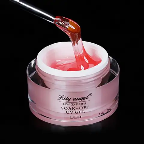 Transparent Color Extension Gel Quick and Long Lasting Nail