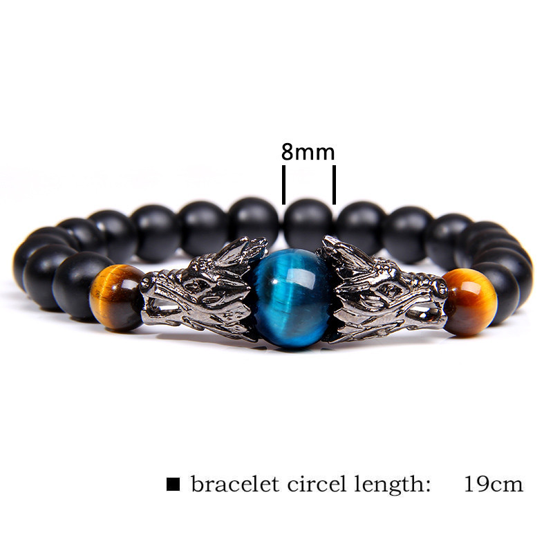 Double Dragon Play Bead Bracelet