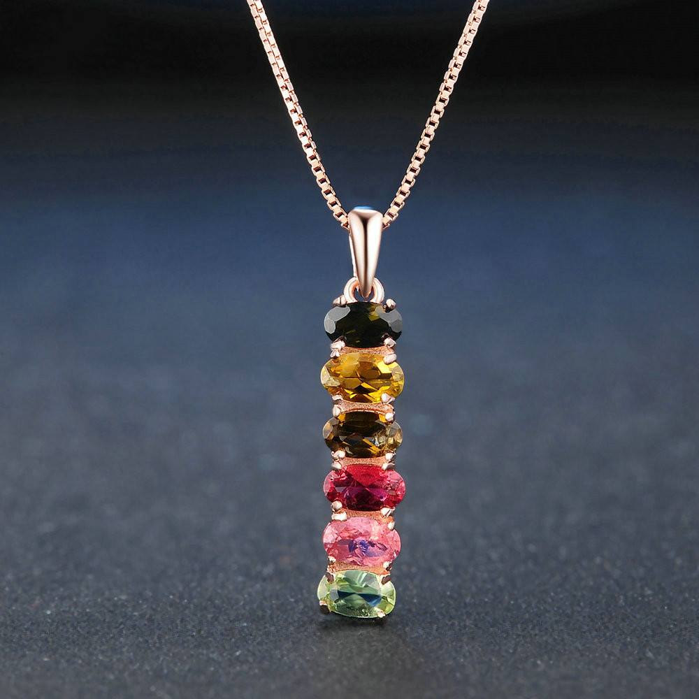 Natural tourmaline jewelry — foto 4