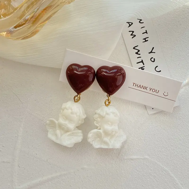 Cupid little angel earrings