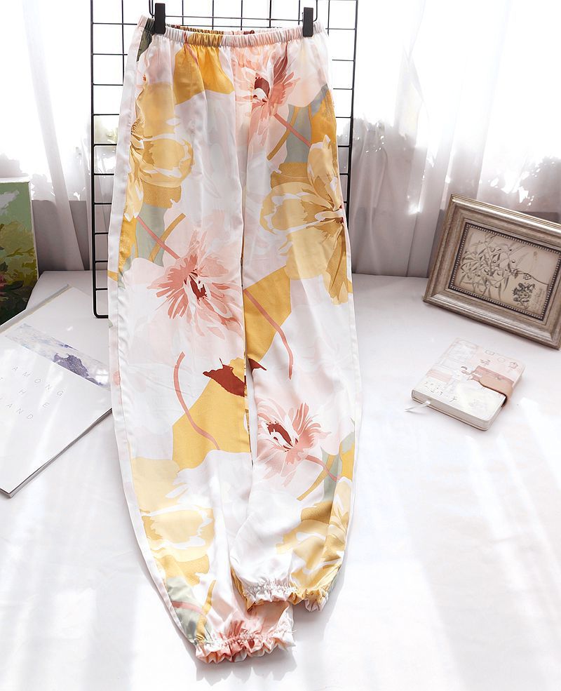 Side pockets loose and breathable mosquito pants