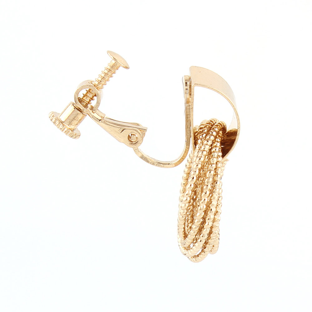 Cold wind geometric female ring winding ear clip