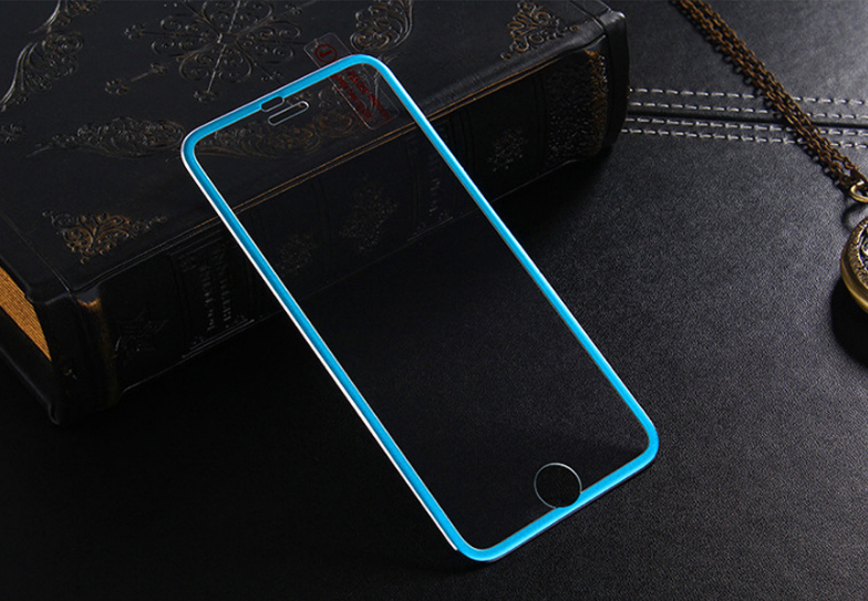 Compatible With Apple, For  Titanium Alloy Tempered Film Black 3d Full Screen Cover Film