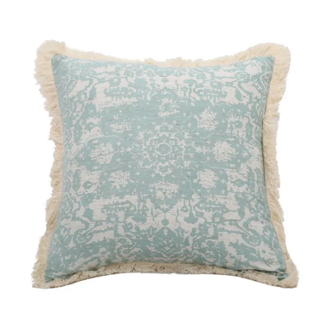 Printed woven tufted pillow cushion cover Pe20153P - Shop at LoveMi