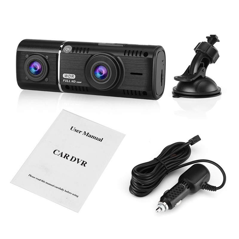 HD conjoined dual-lens car driving recorder — foto 4