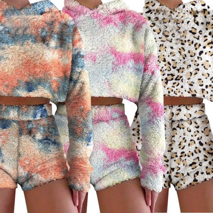 Flannel short cut suit