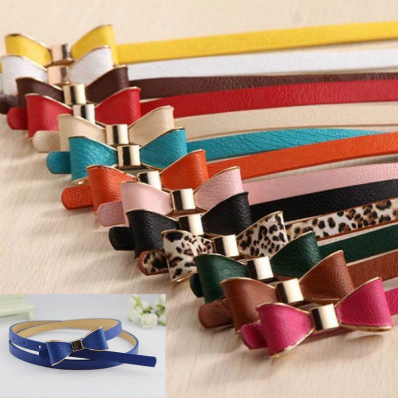 Versatile women's bow belt