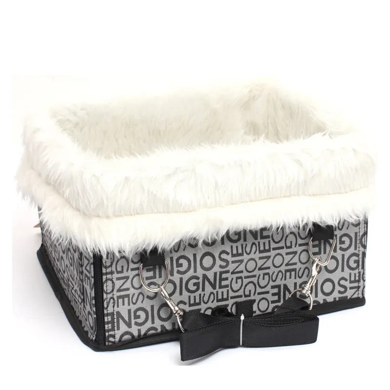 Double layer thickened waterproof dog pad for car - Silver Letters