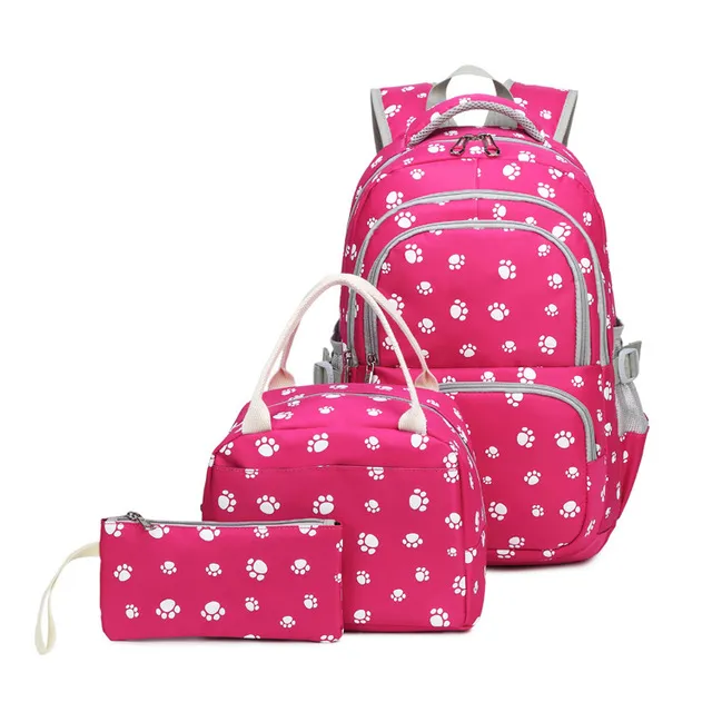 School Backpack - Red