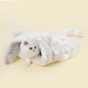 Printed Rabbit Fur