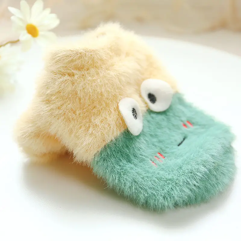 New pet clothing plush animal crew neck sweater