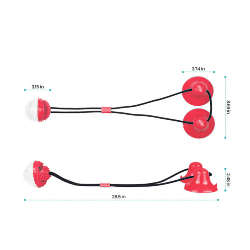 Suction Cup Molar Toy Chewing Bite Leaking Toy — foto 2