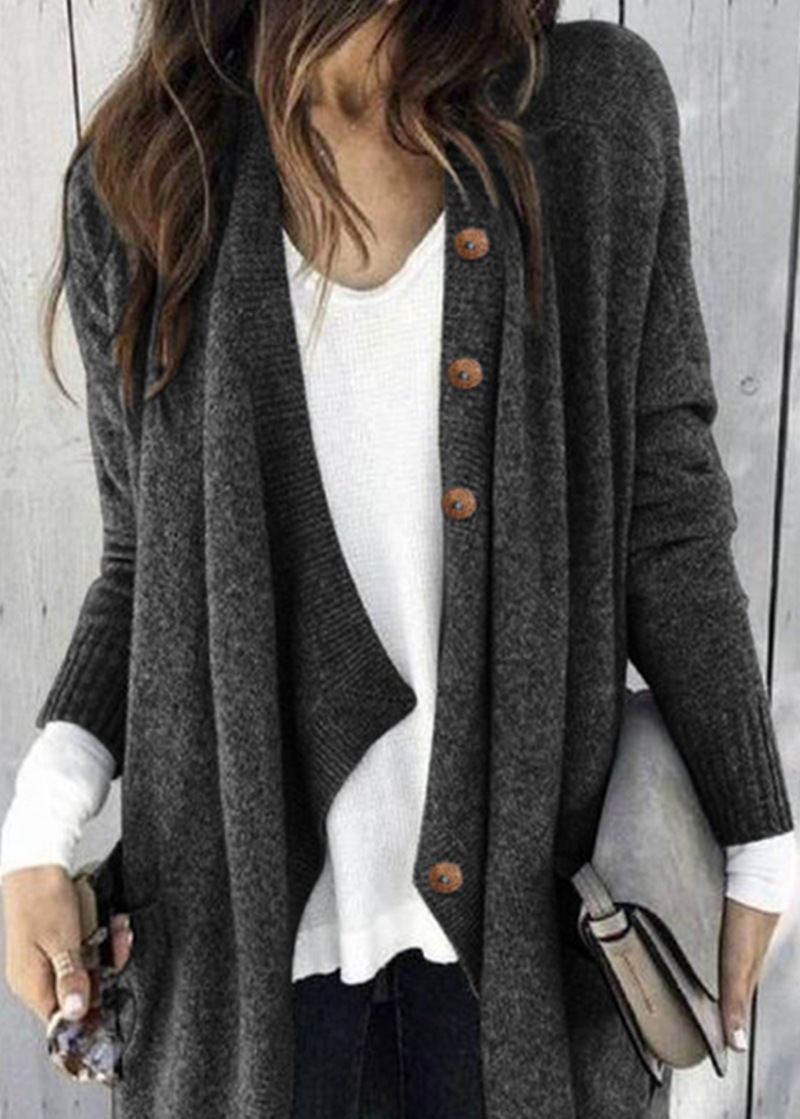 Fine wool knitted coat