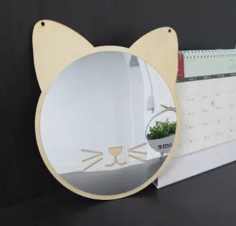 Student Dormitory Dressing Mirror Simple Acrylic