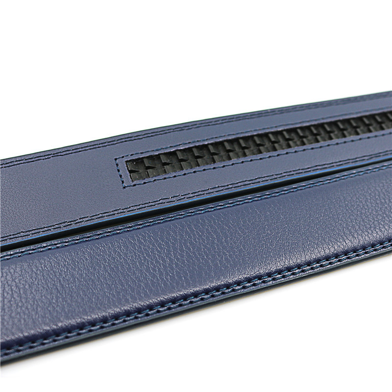 Men's automatic belt body without buckle leather belt strip