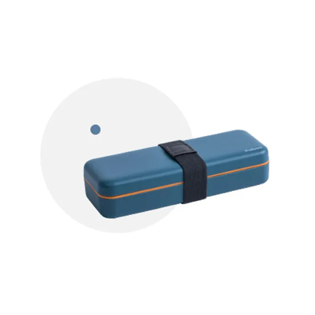 Small portable household sewing box Navy - Shop at LoveMi