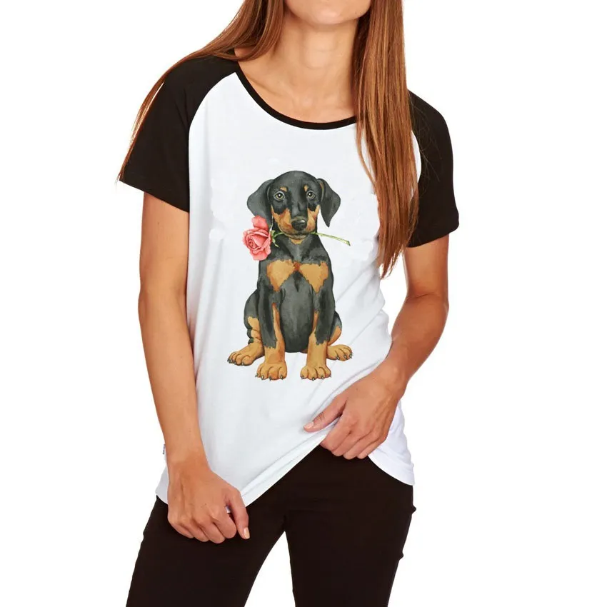 Women's raglan short sleeve T-shirt - C4-M