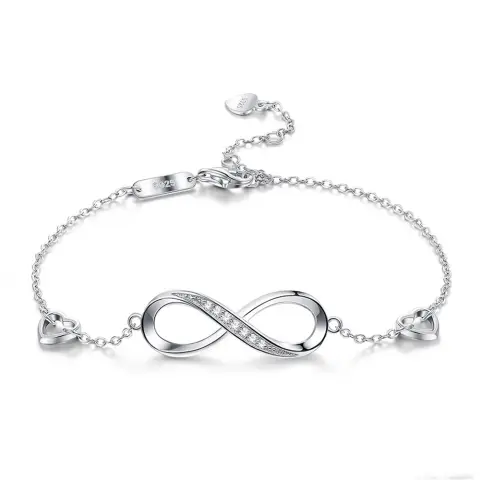 Sterling Silver 8 Bracelet Female Jewelry