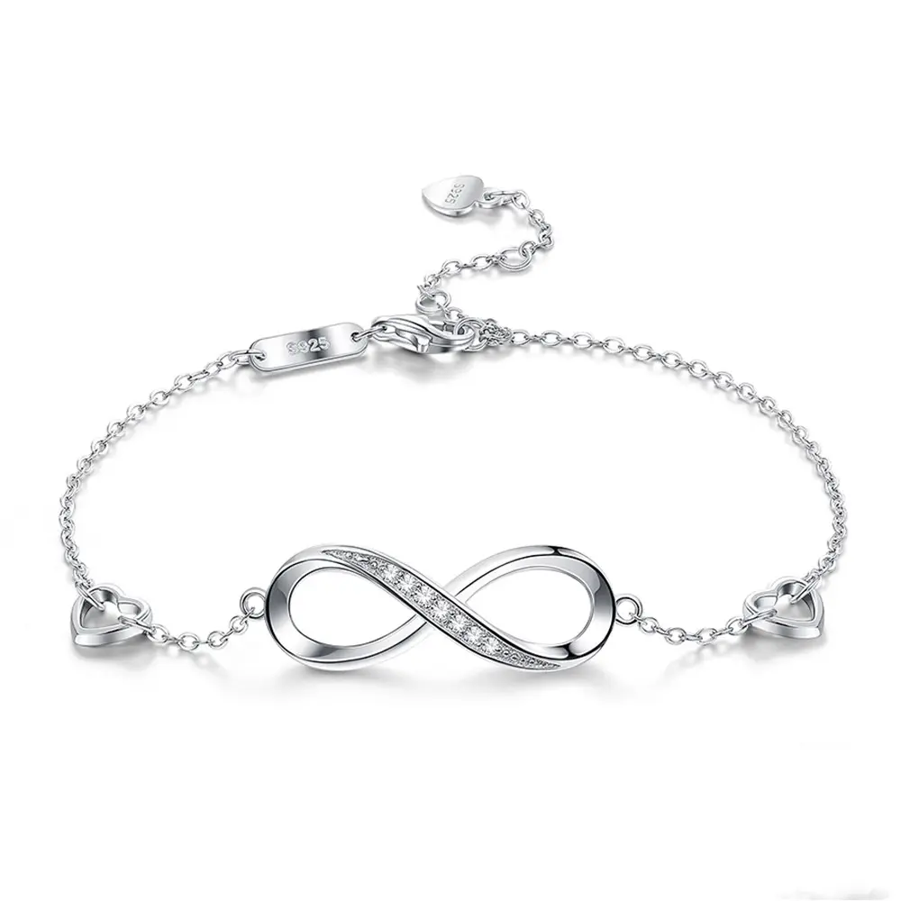 Sterling Silver 8 Bracelet Female Jewelry