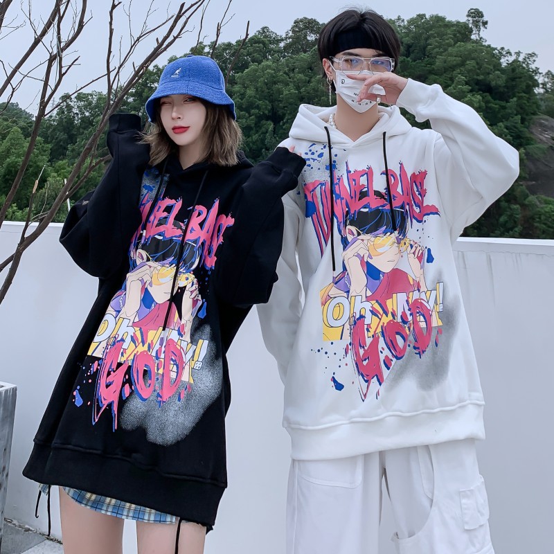 Trendy brand all-match hooded sweater