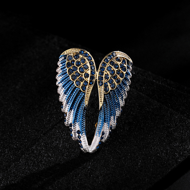 Temperament angel wing Brooch (Gold)