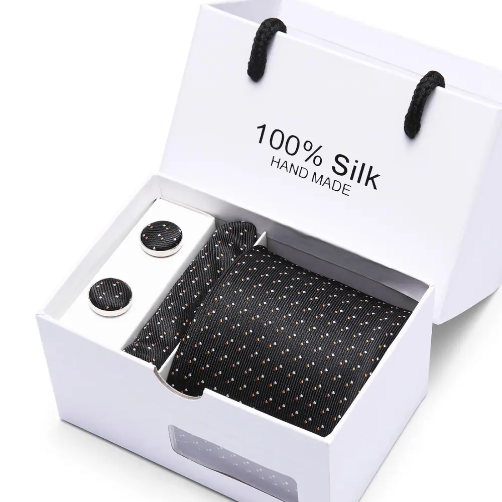 Men's Gift Box 5-piece Suit Business Formal Wedding Tie