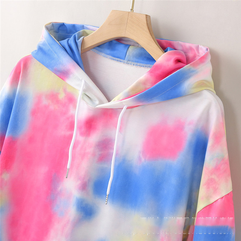 Tie-dye printed sweatshirt