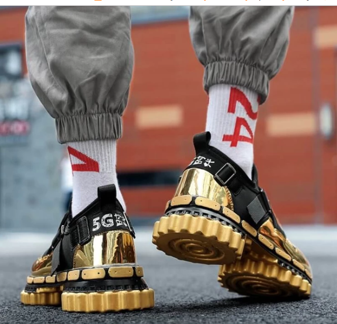 Viggo Gear Sole Strap Locked Sports Shoes