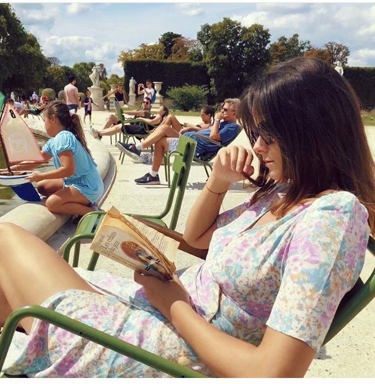 V-neck, short-sleeved, belted, wrap, floral print dress