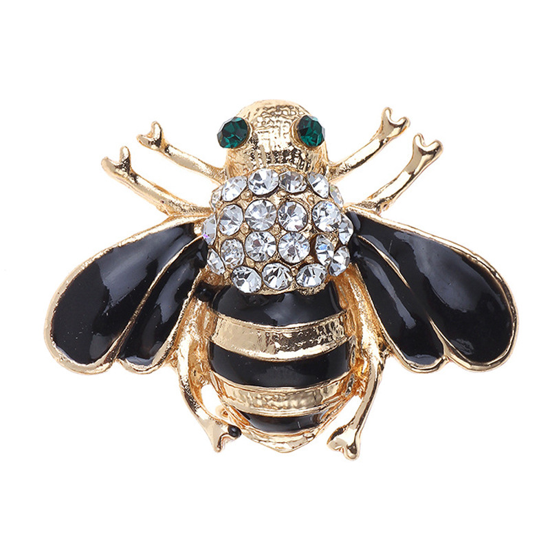 Cute bee brooch pin fashion jewellery gift for animal bee insect lover
