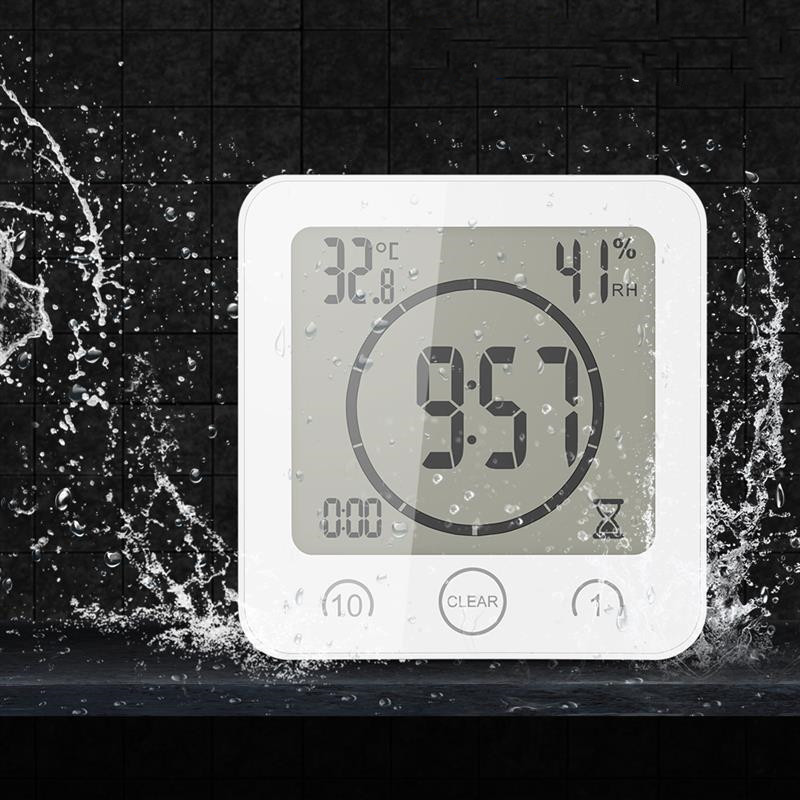 Waterproof LCD Digital Temperature Humidity Meter Home Indoo