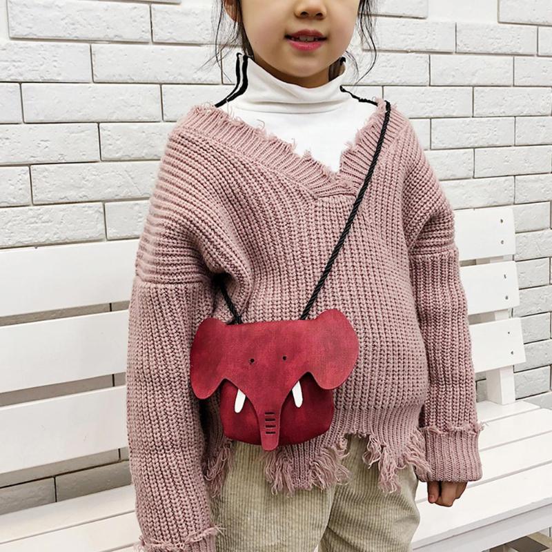 Title 2, Cartoon cute baby elephant shoulder bag, perfec...