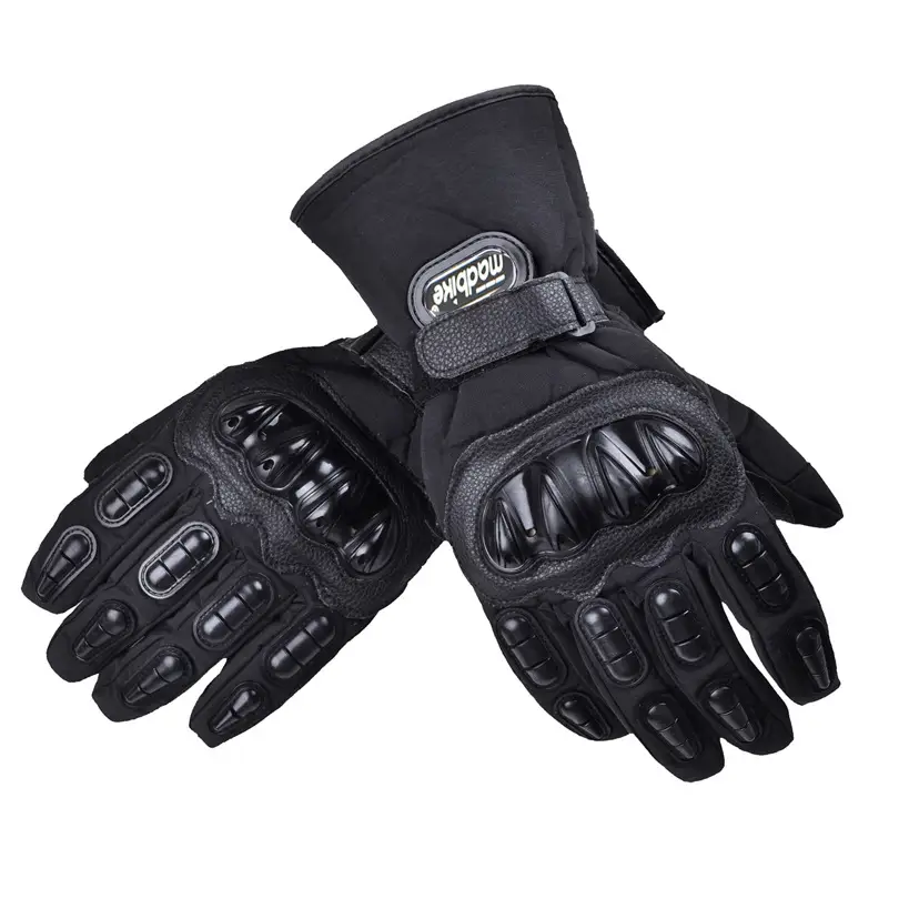 Motorcycle waterproof gloves keep warm in winter