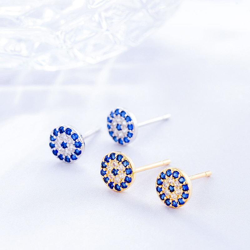 Exquisite Demon Eye Stud Earrings