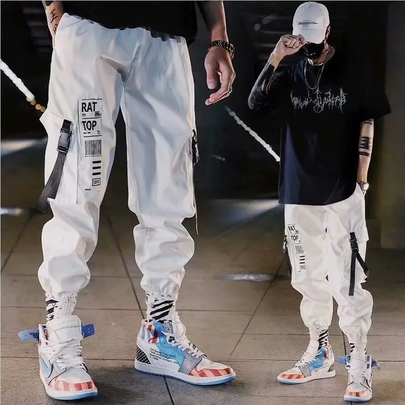Loose Cropped Track Pants