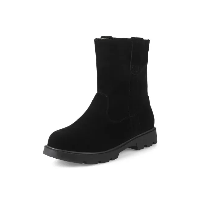 Autumn and winter foreign trade boots Black - Shop at LoveMi