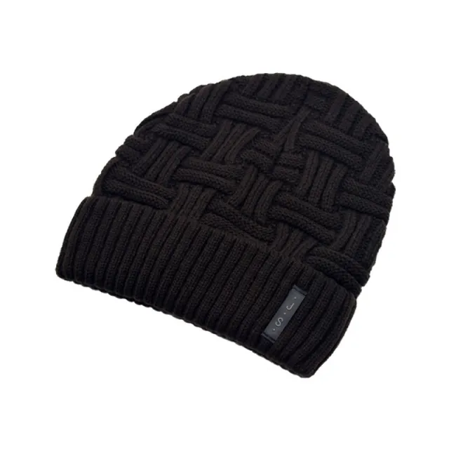 New thickened men's knitted hat Coffee - Shop at LoveMi