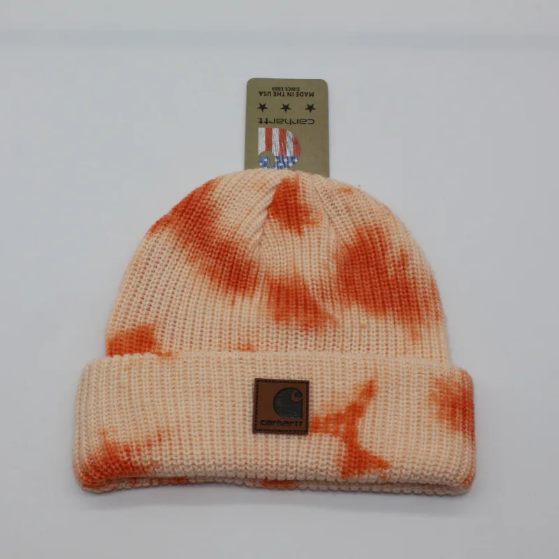 Wear Korean casual plain hat - Orange