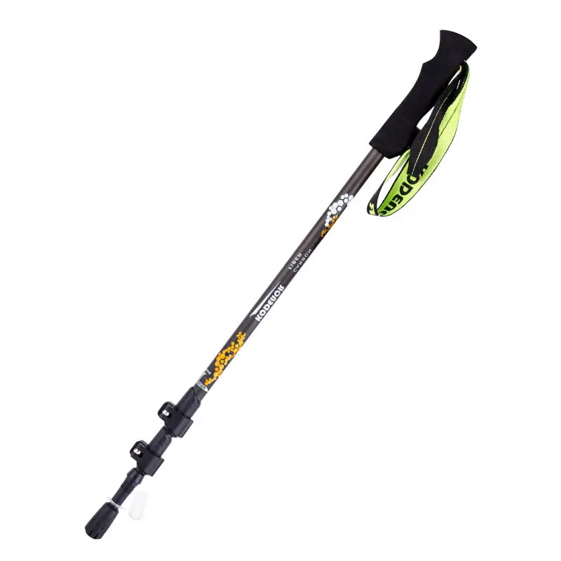 Carbon fiber telescopic three-section outer lock folding