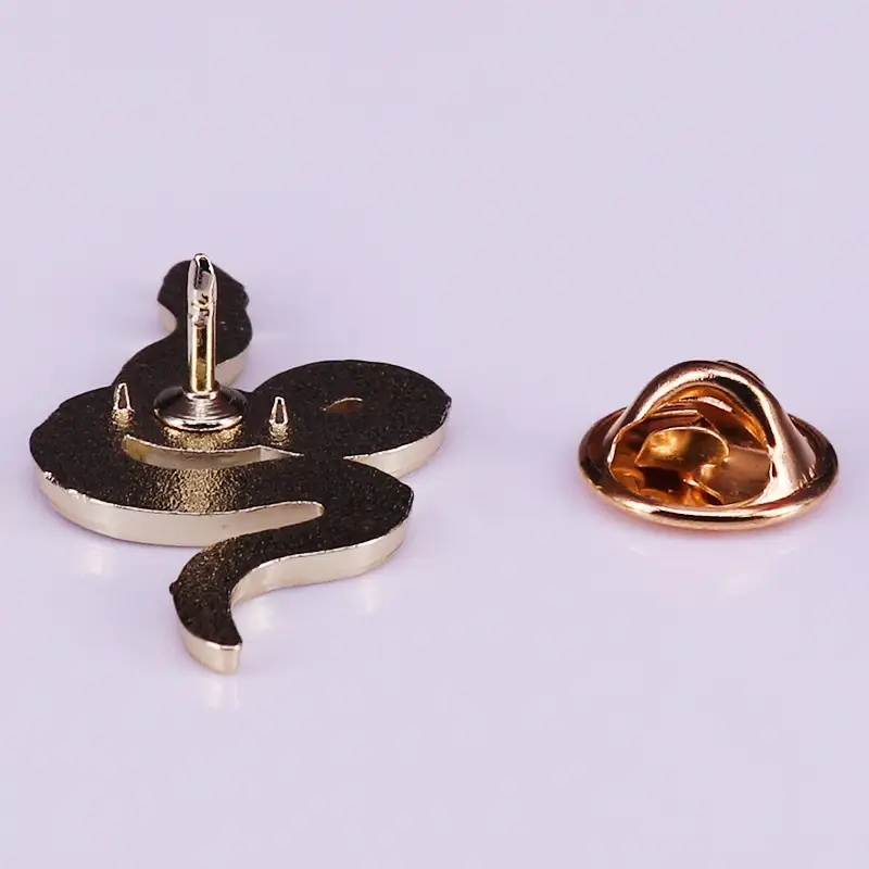 Beautiful fashion flower snake moon Brooch