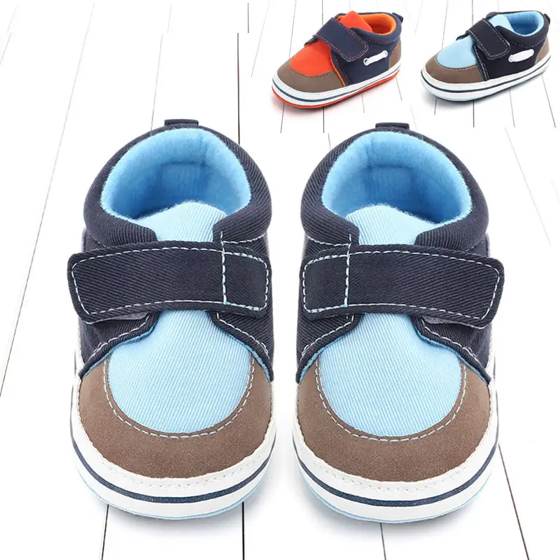Outdoor rubber-soled toddler shoes baby soft-soled shoes