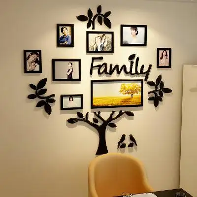 Photo Frame Tree 3d Wall Sticker