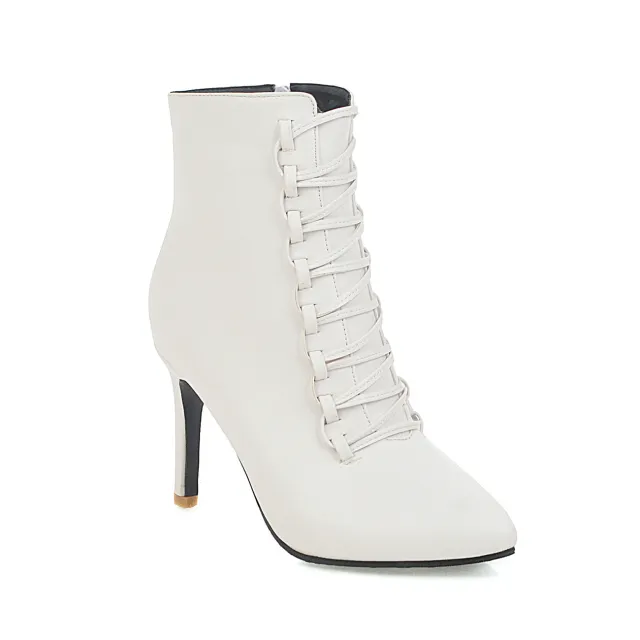 Zip Martin Boots White - Shop at LoveMi
