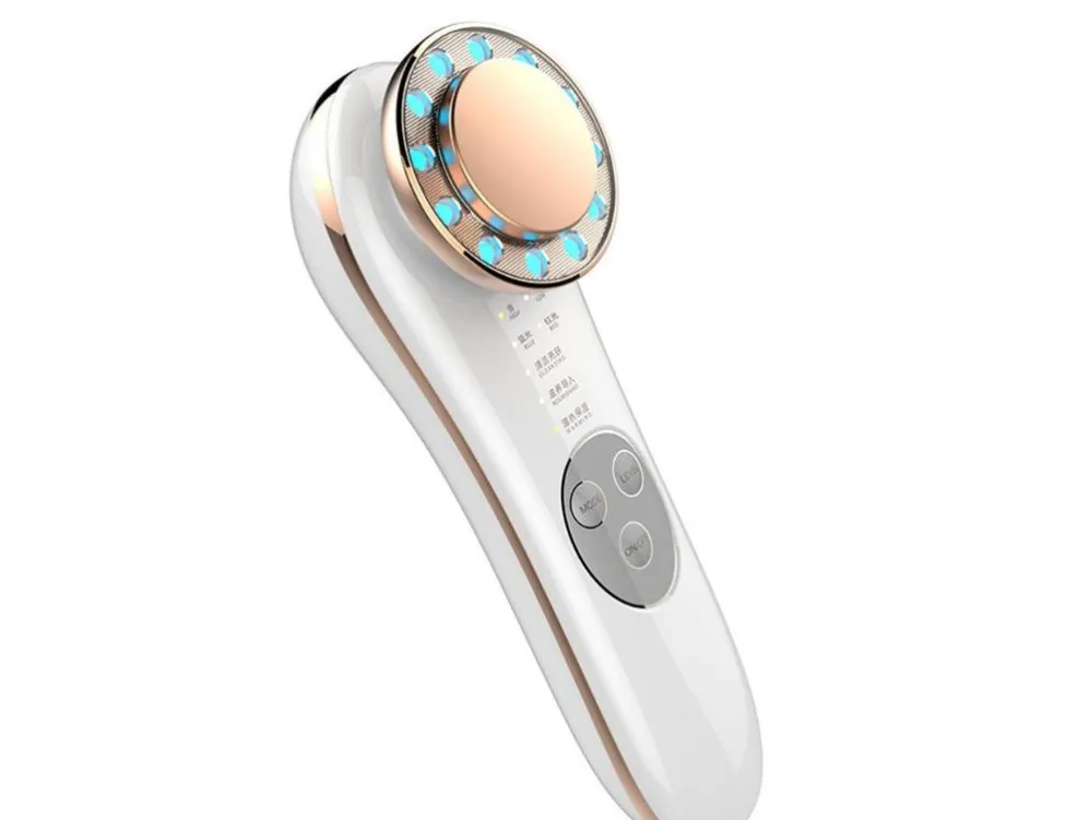 Facial lifting device IPL ion beauty instrument - Golden