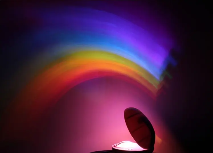 Novelty LED Romantic Sky Rainbow Colorful Projection