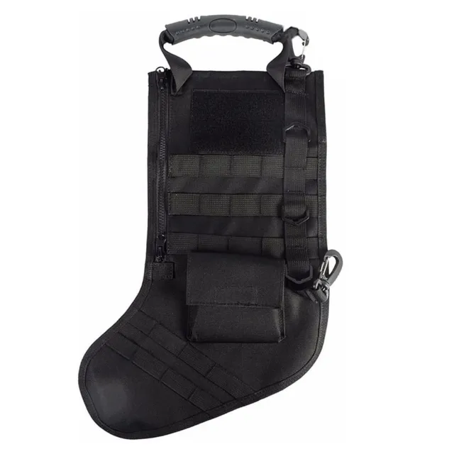 Christmas stocking bag military storage bag Black - Shop at LoveMi