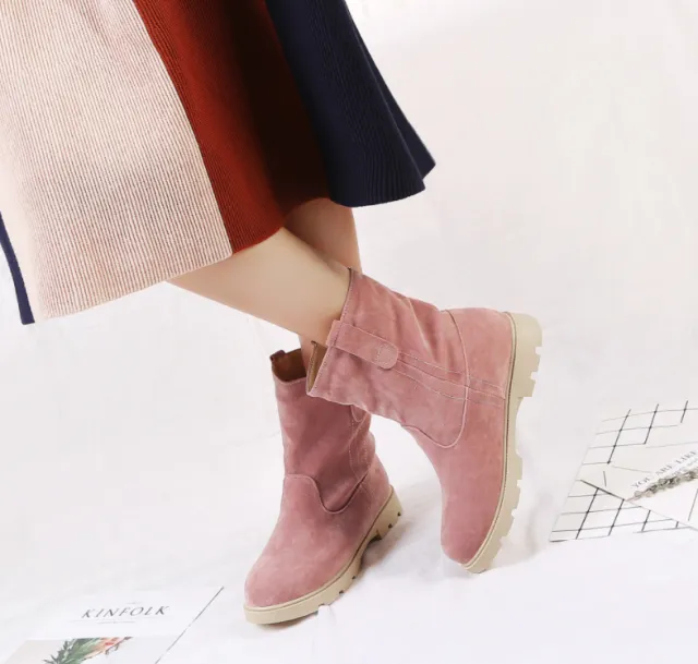 Women's frosted short boots Bean Paste 39 - Shop at LoveMi