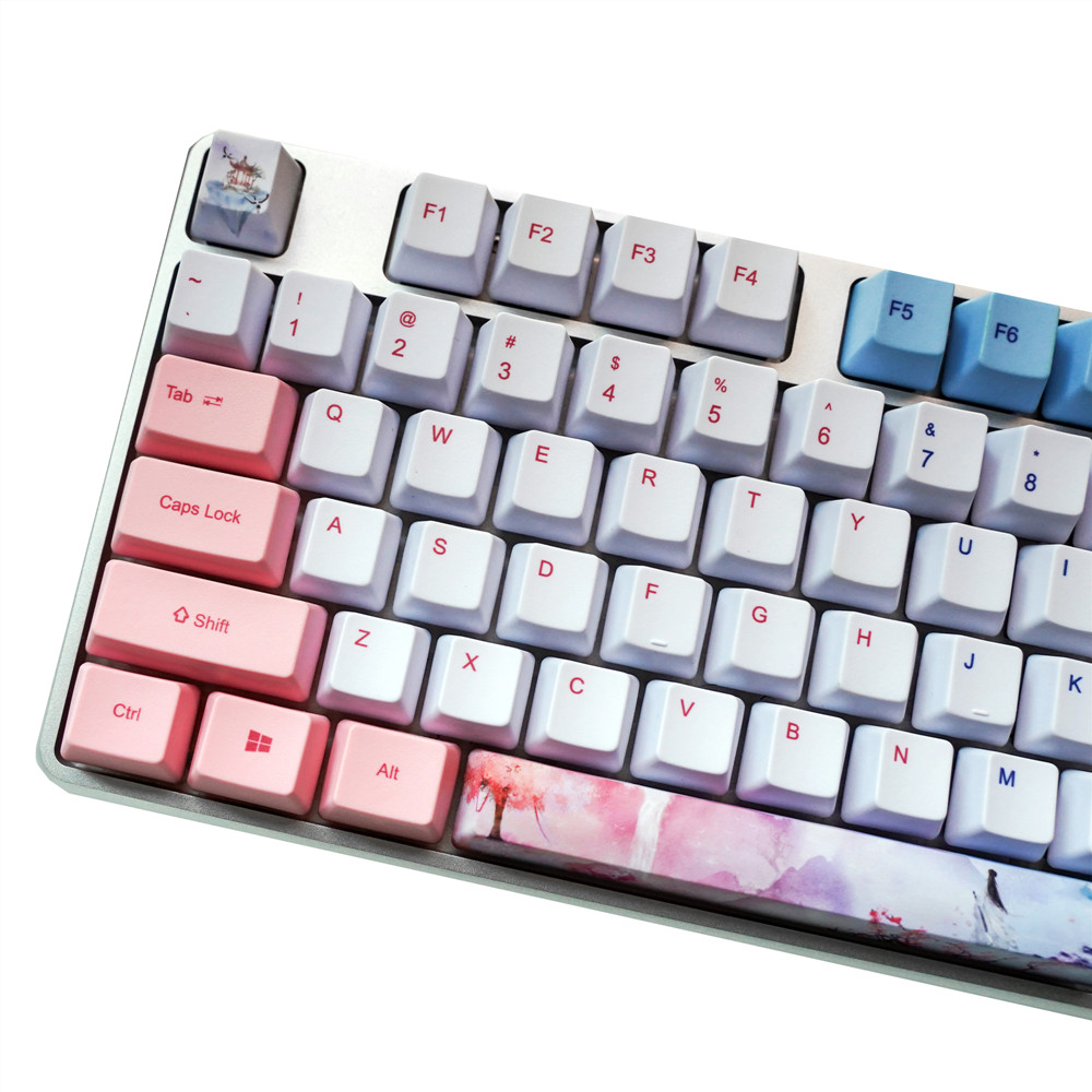PBT sublimation keycap OEM high compatibility