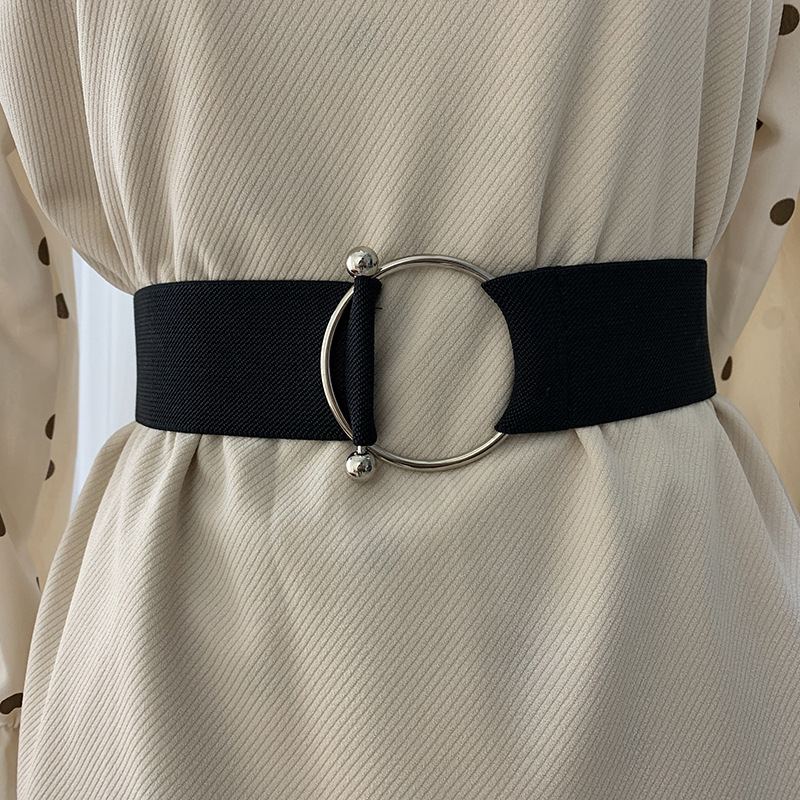 Simple Waist Seal Elastic Elastic Ladies Belt