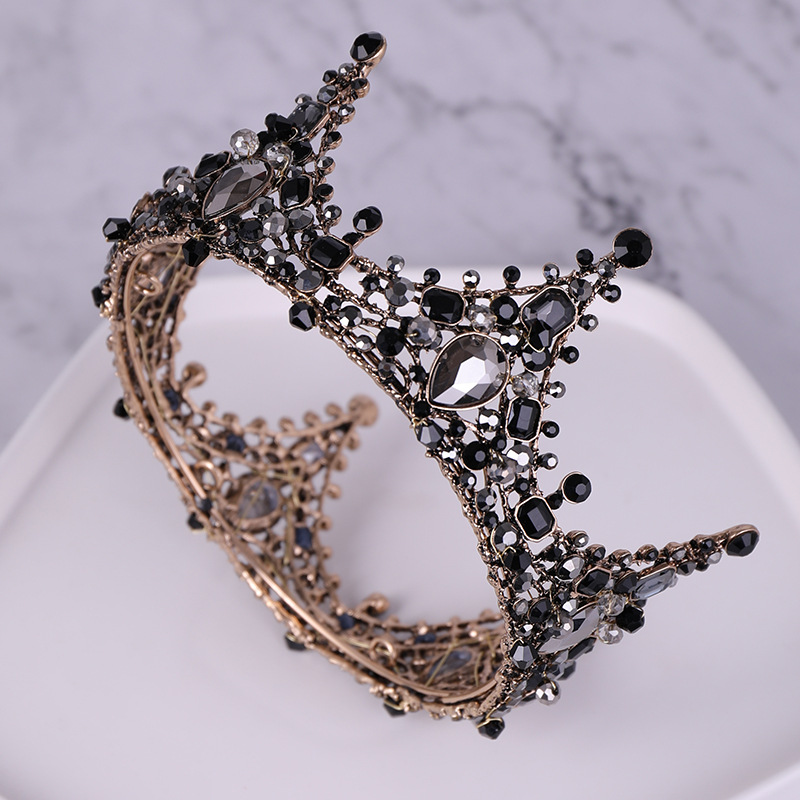 Retro crown crown princess performance headdress